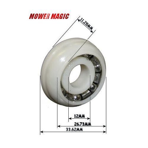 Mountfield / Castelgarden / Stiga Wheel Bearing 22122201/0