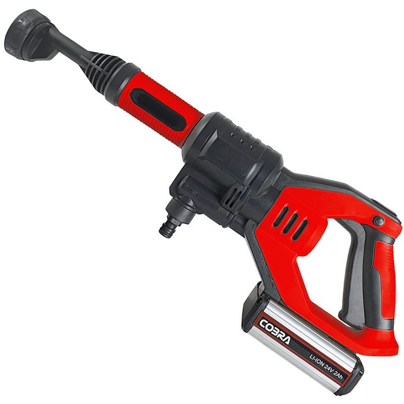 Cobra Cordless Pressure Washer with Attachments 24v Cobra Cordless Pressure Washer with Attachments 24v