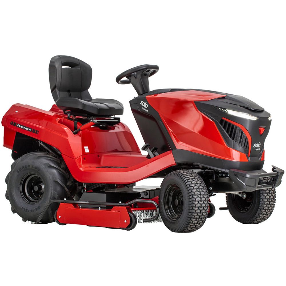 Solo by AL-KO Premium T22-110.4 HDH-A V2 Petrol High Grass Mulching Lawn Tractor 110cm Solo by AL-KO Premium T22-110.4 HDH-A V2 Petrol High Grass Mulching Lawn Tractor 110cm