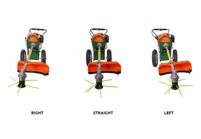 Portek Rufcut Wheeled Grass Trimmer 43cc - SUPERB VALUE Portek Rufcut Wheeled Grass Trimmer 43cc - SUPERB VALUE