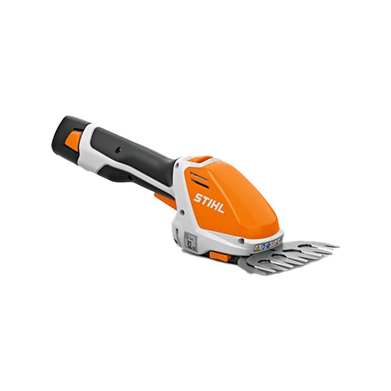 STIHL 10.8v Li-ion Cordless Shrub Shear 17cm With Batte STIHL 10.8v Li-ion Cordless Shrub Shear 17cm With Batte
