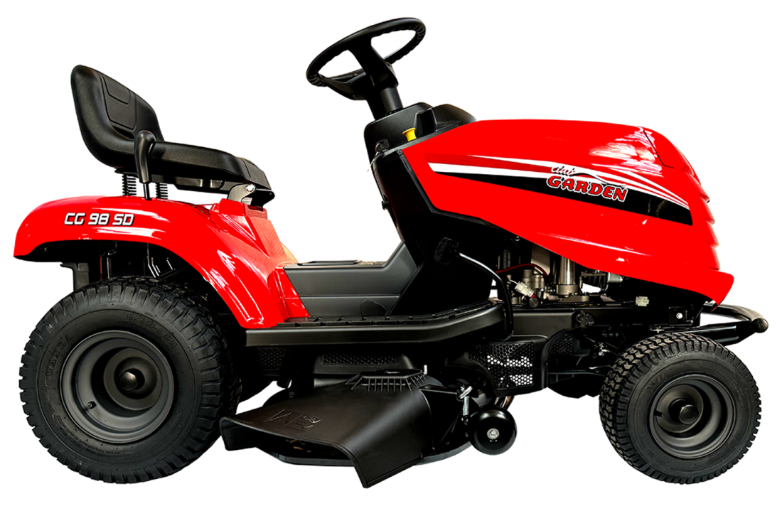 Club Garden CG 98 SD Petrol Ride On Mower 98cm Mulch / Side Discharge