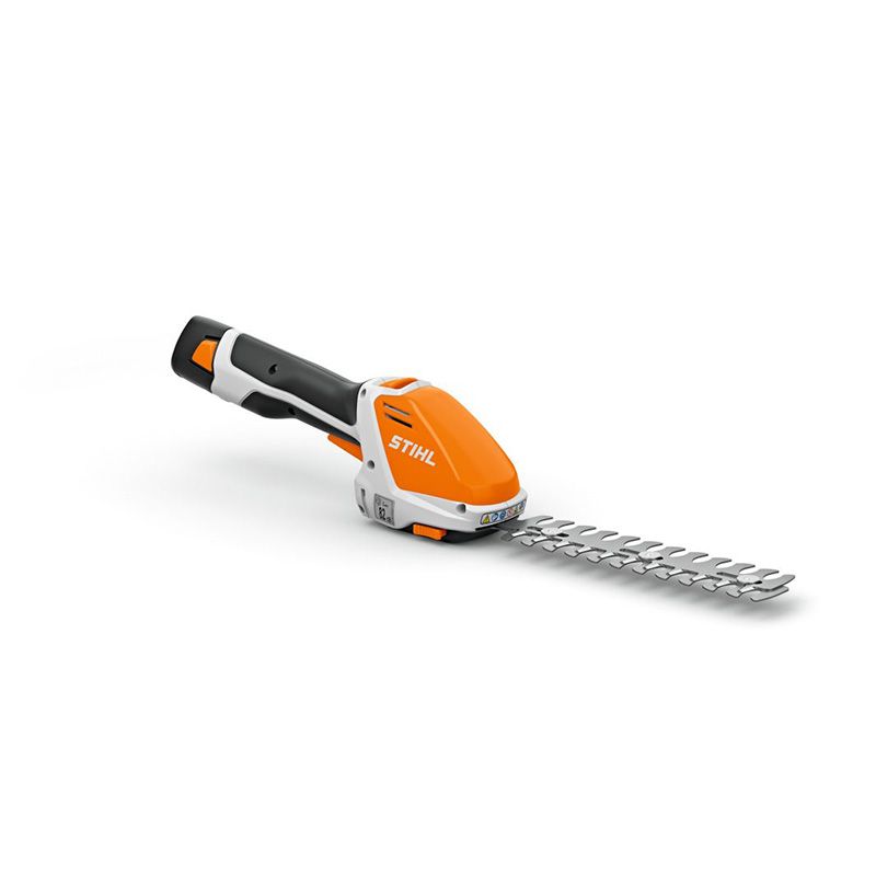 STIHL 10.8v Li-ion Cordless Shrub Shear 17cm With Batte STIHL 10.8v Li-ion Cordless Shrub Shear 17cm With Batte
