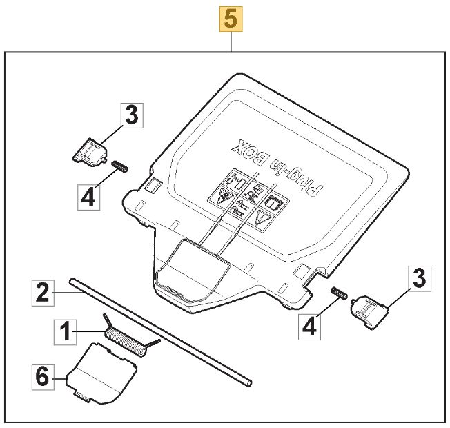 To Clear - Special Price - 381008155/1 REAR DEFLECTOR FLAP PANEL MP2 To Clear - Special Price - 381008155/1 REAR DEFLECTOR FLAP PANEL MP2