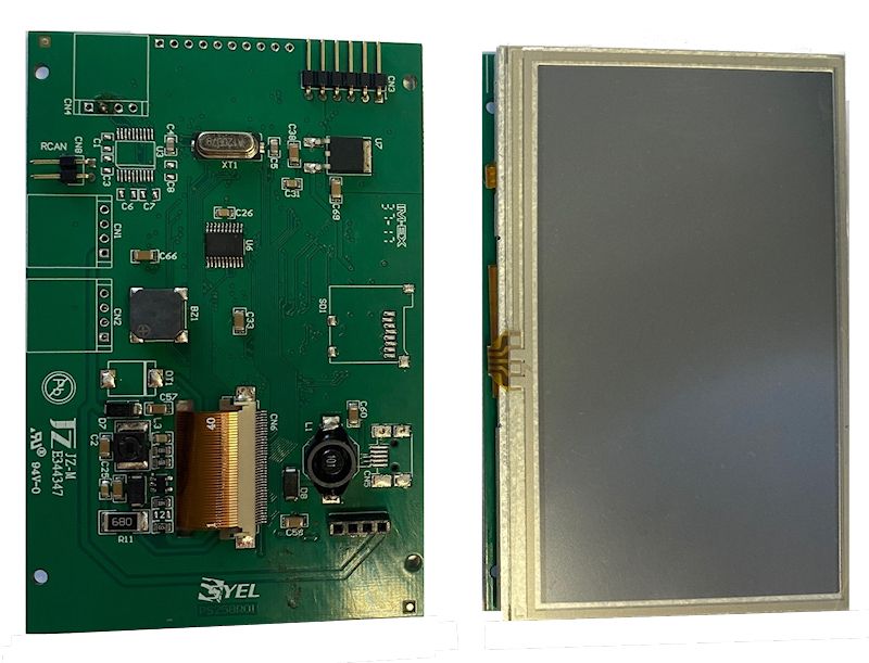 Ambrogio LCD Touch Display Repair Service for part number 110E00800A Ambrogio LCD Touch Display Repair Service for part number 110E00800A
