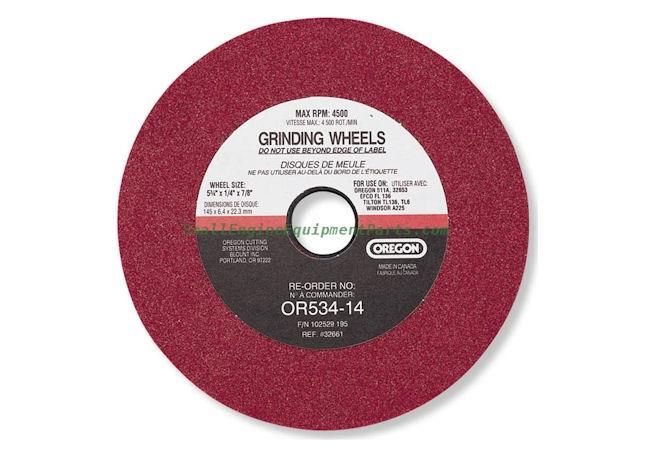Oregon 3/8in .325in 1/4in Grinding Wheel Oregon 3/8in .325in 1/4in Grinding Wheel
