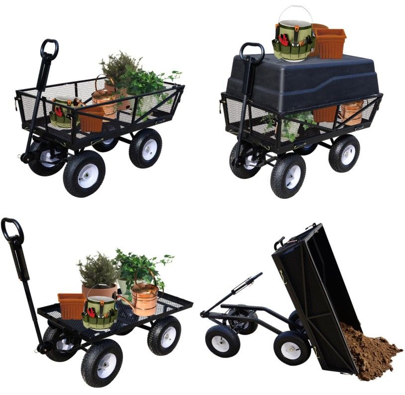 Cobra Multi Purpose Tipping Cart with Plastic Liner 300kg - High Quality Cobra Multi Purpose Tipping Cart with Plastic Liner 300kg - High Quality