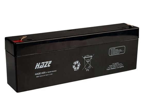 UNIVERSAL BATTERY 12v - 2.2Ah - 178.5x35x60mm T1 HZS12-2.2 UNIVERSAL BATTERY 12v - 2.2Ah - 178.5x35x60mm T1 HZS12-2.2
