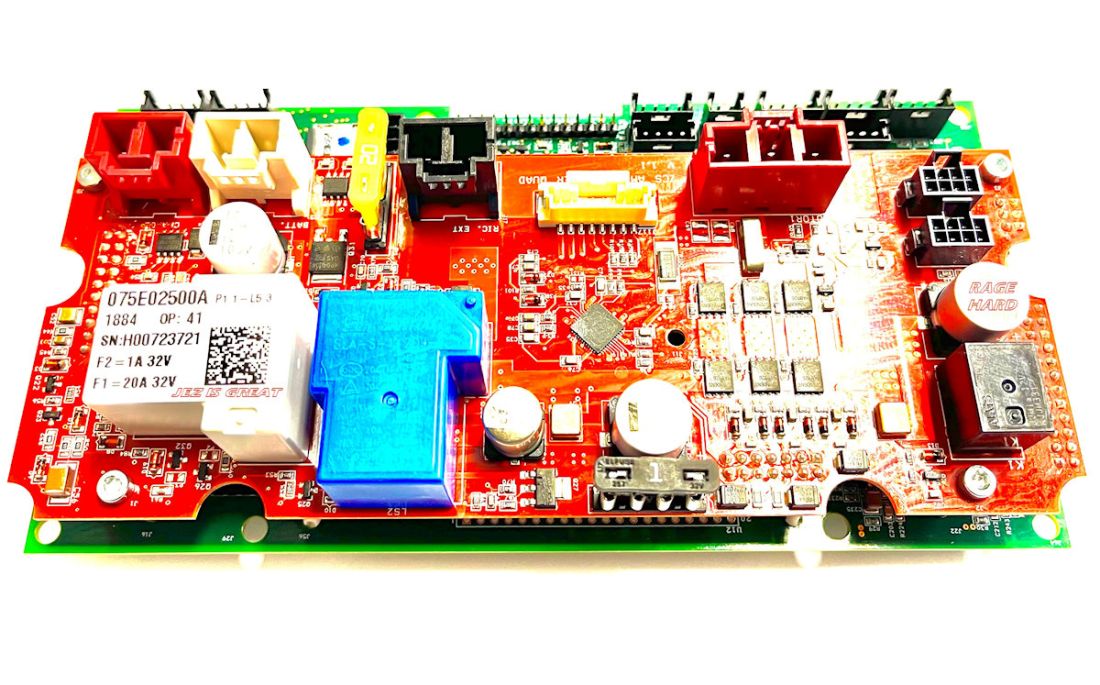Ambrogio Motherboard AM4000 LOGIN+POWER QUAD   075E02500A_R
