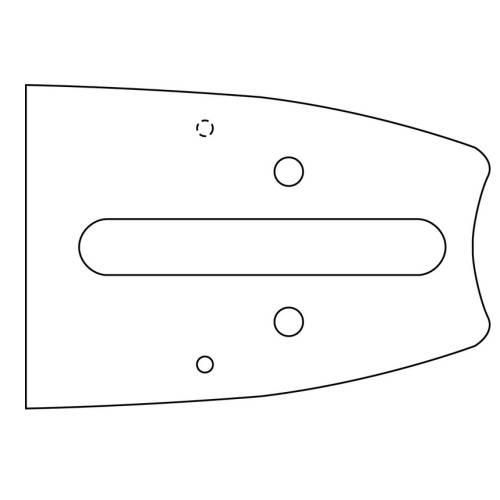 Oregon Chainsaw Bar 160MPGD025 Oregon Chainsaw Bar 160MPGD025