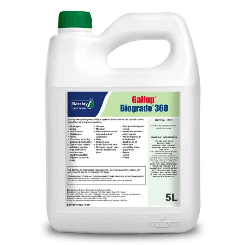 Gallup Biograde 360 Total Weed Control 5L Gallup Biograde 360 Total Weed Control 5L