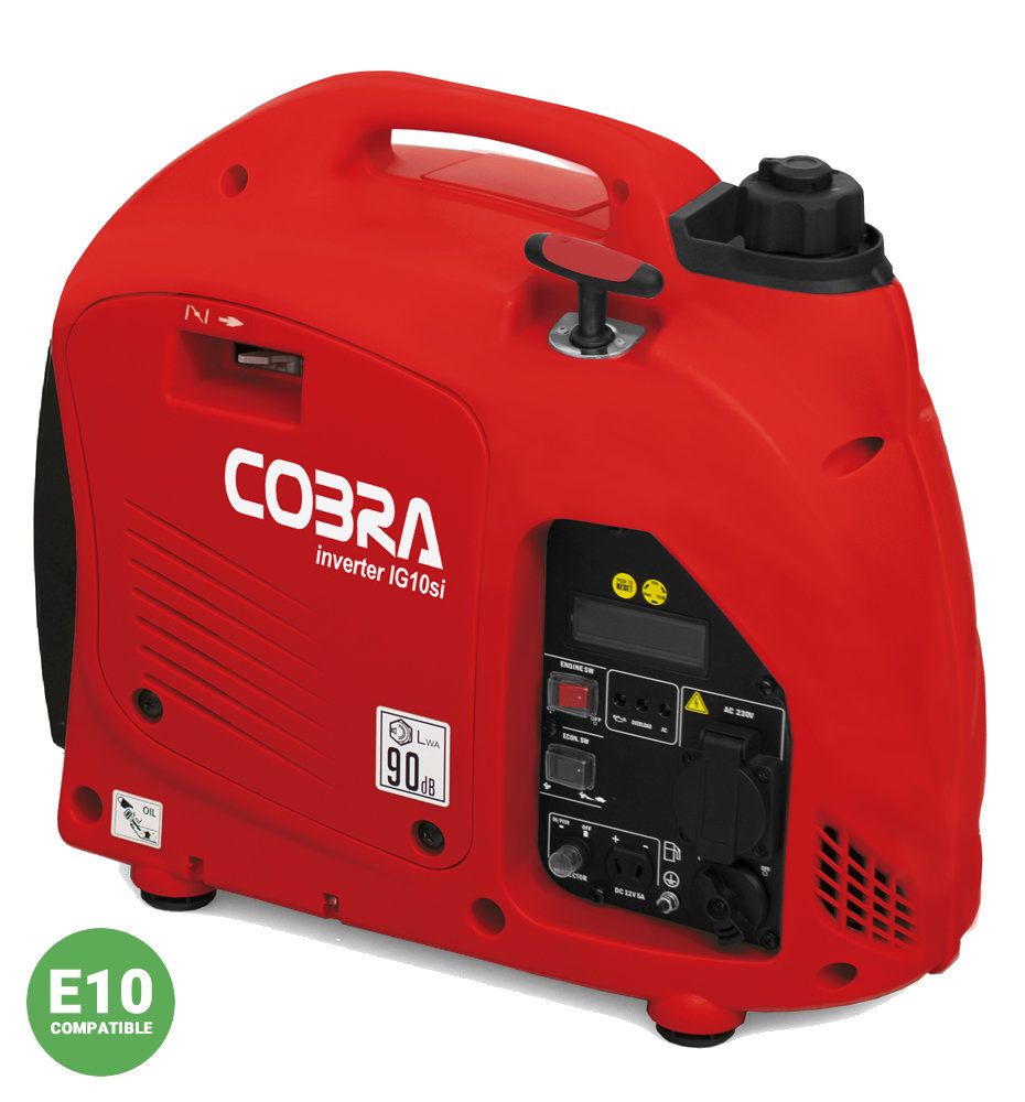 Cobra Inverter Generator 1Kw Max Output 230v / 900w IG10SI Cobra Inverter Generator 1Kw Max Output 230v / 900w IG10SI