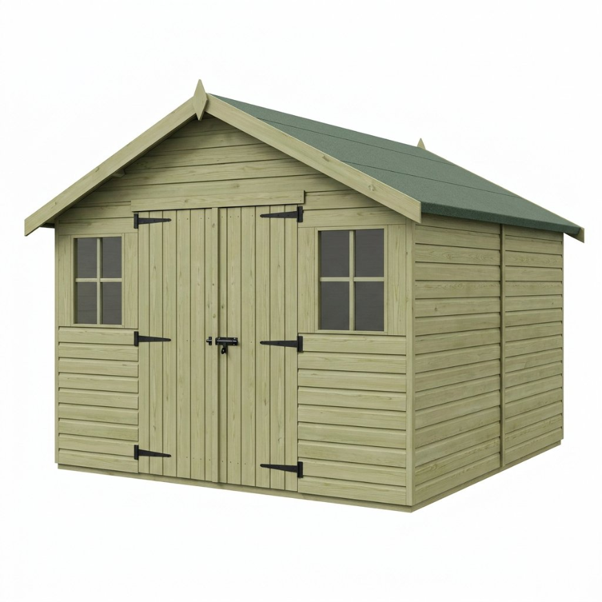 5 x 9 Apex Security Shed 5 x 9 Apex Security Shed