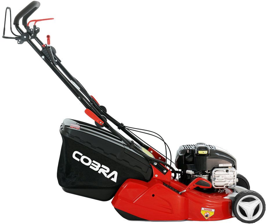 Cobra RM433SPBI Premium Self-Propelled Lawnmower 43cm / Rear Roller / Electric Start / 3 Speed Cobra RM433SPBI Premium Self-Propelled Lawnmower 43cm / Rear Roller / Electric Start / 3 Speed