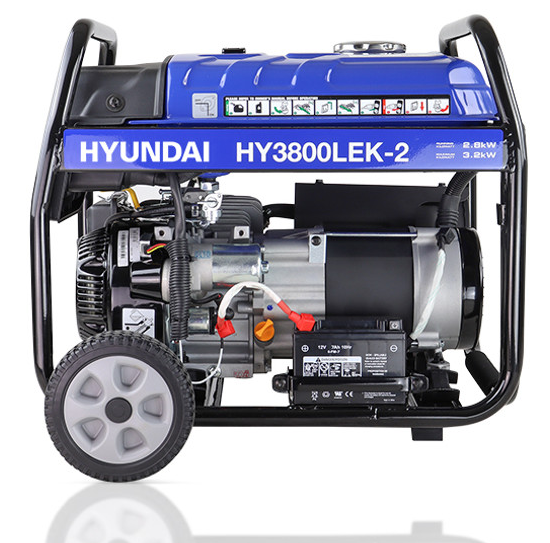 Hyundai Site Petrol Generator 3.2kW / Electric Start Hyundai Site Petrol Generator 3.2kW / Electric Start