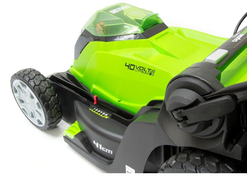 Greenworks G40LMK2X Cordless Lawnmower 40v / 40cm 2x2Ah Batteries / Charger