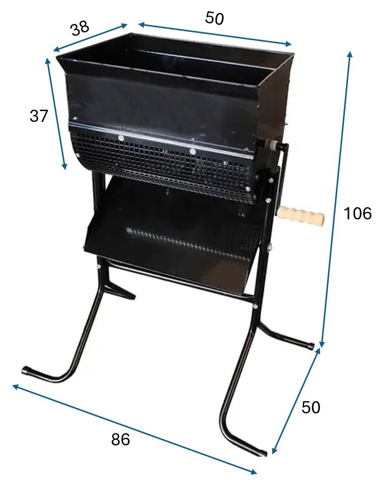 Manual Drum Soil Sieve Sifter