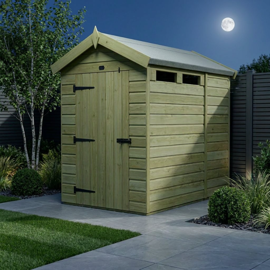 7 x 4 Apex Security Shed 7 x 4 Apex Security Shed