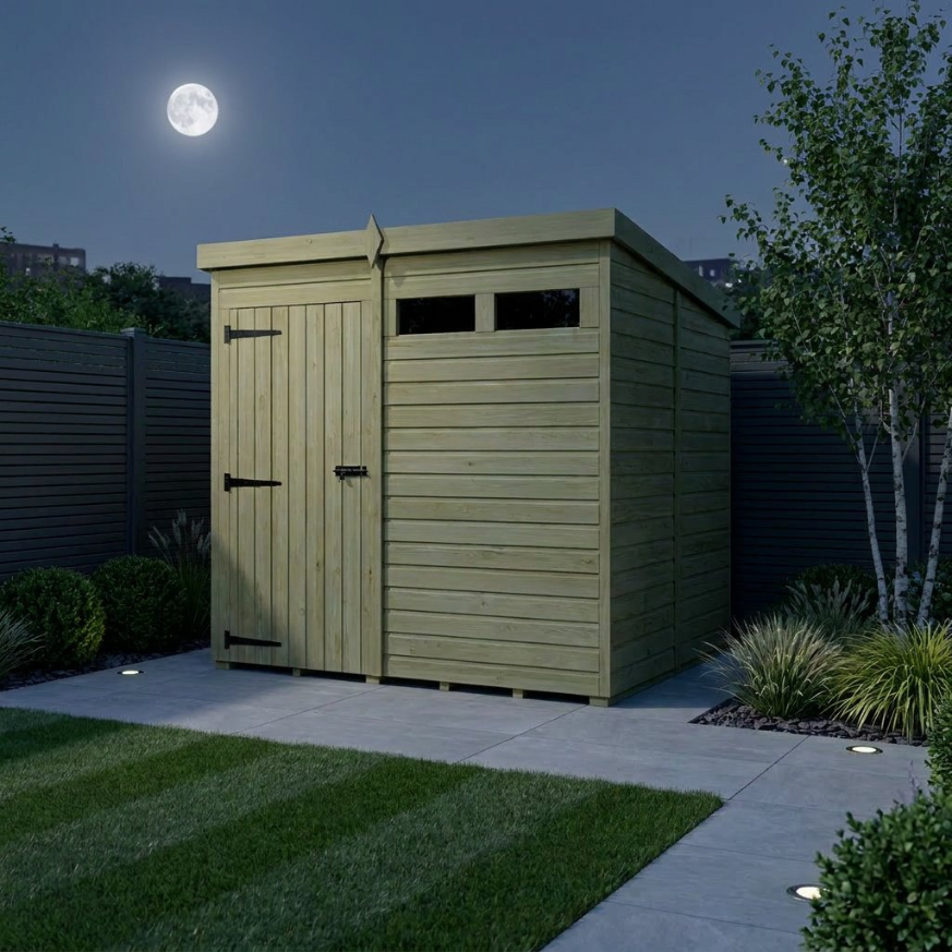 7 x 5 Security Pent Shed 7 x 5 Security Pent Shed