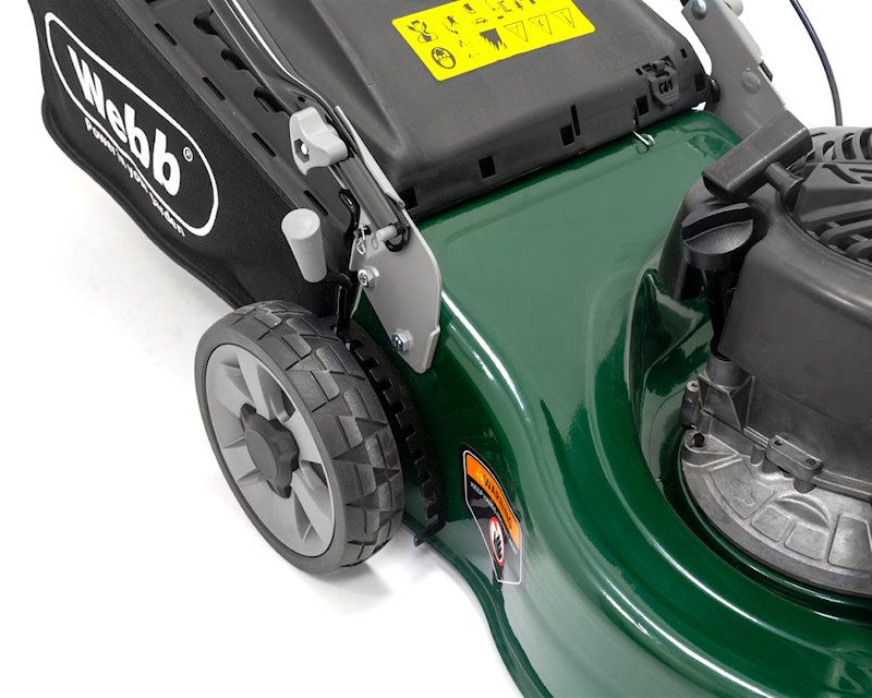 Webb R18HP4 Petrol Rotary Lawn Mower 46cm / 125cc Webb R18HP4 Petrol Rotary Lawn Mower 46cm / 125cc