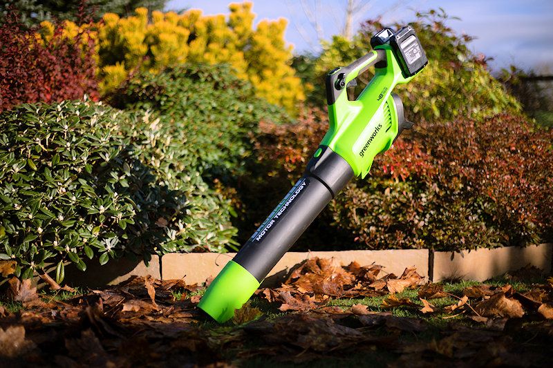 Greenworks GWG24X2ABK2X Variable Speed Cordless Axial Blower Kit 48V / 2Ah Battery and Charger Greenworks GWG24X2ABK2X Variable Speed Cordless Axial Blower Kit 48V / 2Ah Battery and Charger