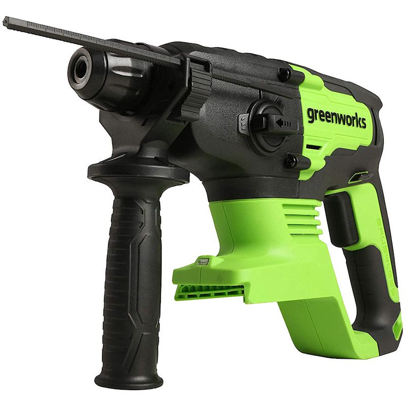 Greenworks GD24SDS1 24V 1.2J Brushless Hammer Drill (Tool Only) Greenworks GD24SDS1 24V 1.2J Brushless Hammer Drill (Tool Only)