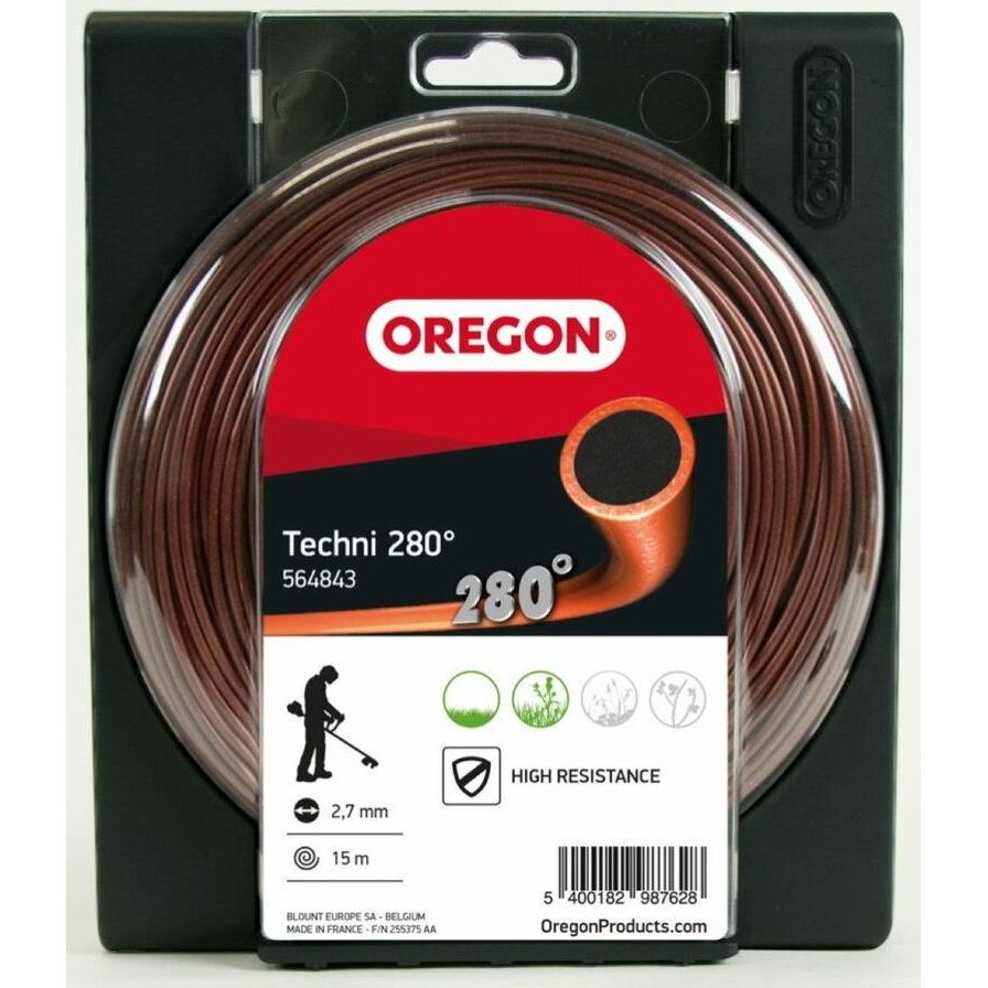 Oregon Premium Trimmer Line - TECHNI 280 2.7mm x 15m Oregon Premium Trimmer Line - TECHNI 280 2.7mm x 15m