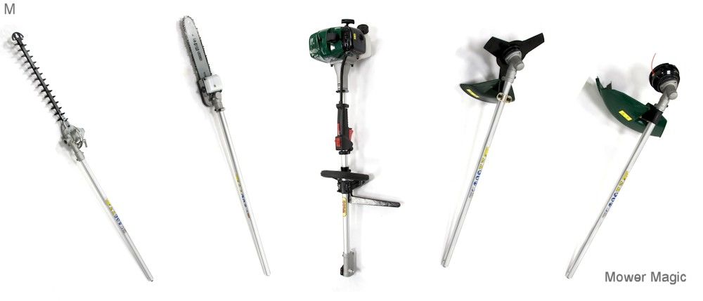 Webb Petrol Multitool - Hedger / Trimmer / Pruner / Brushcutter 26cc