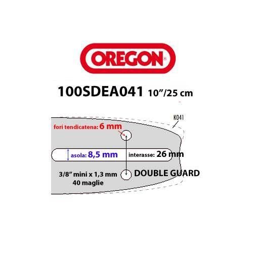 Oregon Single Rivet Chainsaw Bar 100SDEA041 10-inch Oregon Single Rivet Chainsaw Bar 100SDEA041 10-inch