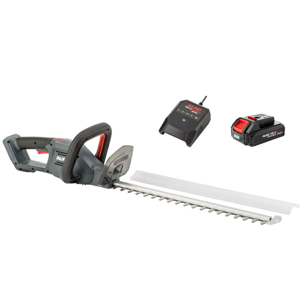 AL-KO 18V Comfort HTD 1855 Cordless Hedge Trimmer Kit -2.0Ah New 2026