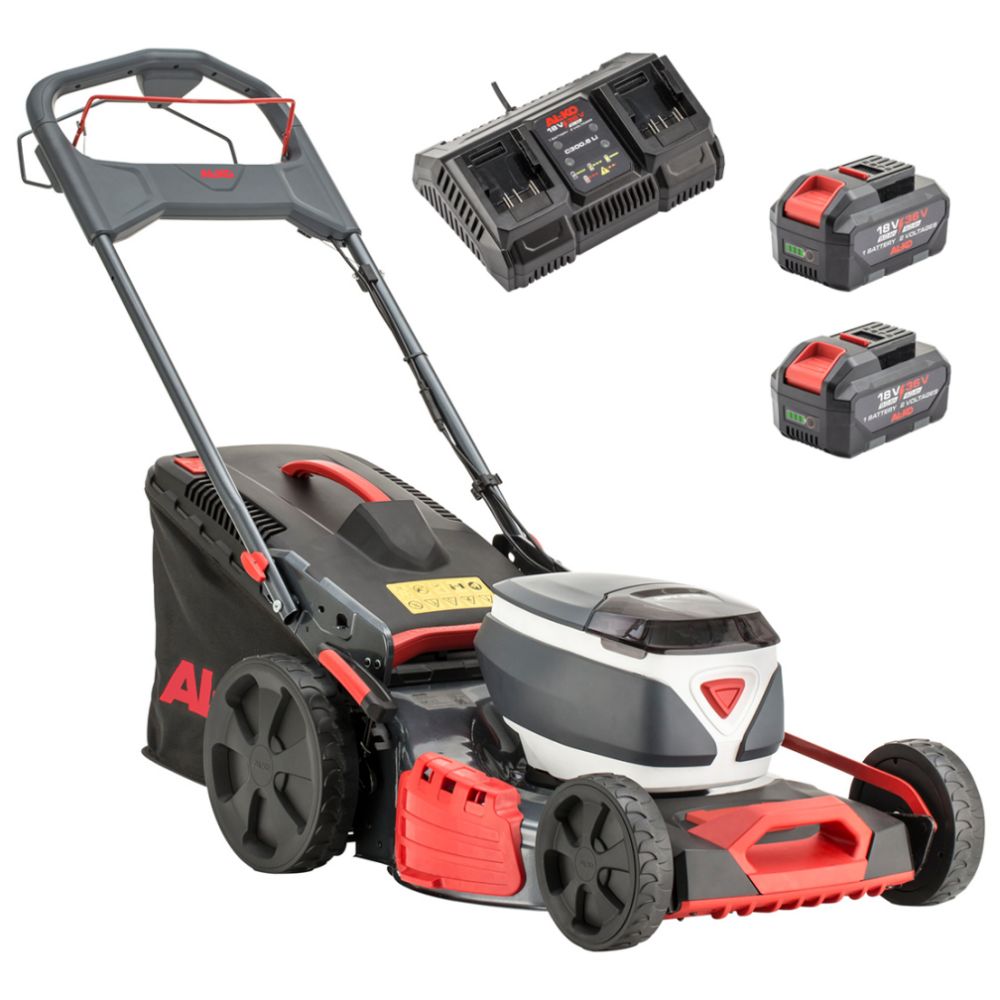 AL-KO 18V Comfort 51.6 Li SP Lawnmower Kit - 51cm / 36v / 8.0Ah / New 2026 AL-KO 18V Comfort 51.6 Li SP Lawnmower Kit - 51cm / 36v / 8.0Ah / New 2026