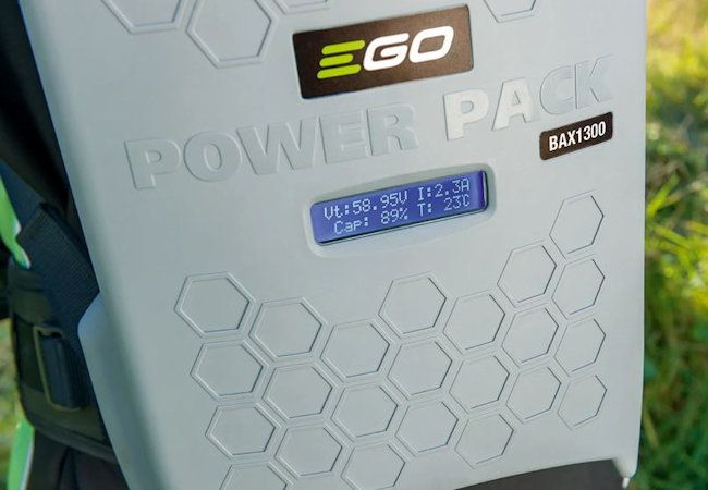EGO BAX1300 + Harness + Battery Adaptor EGO BAX1300 + Harness + Battery Adaptor