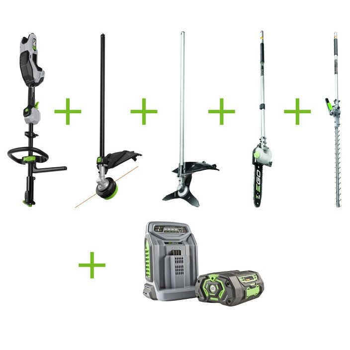 EGO Power+ MHBC1204E Cordless Multi-Tool Kit - 56v / 5Ah Battery + Fast Charger