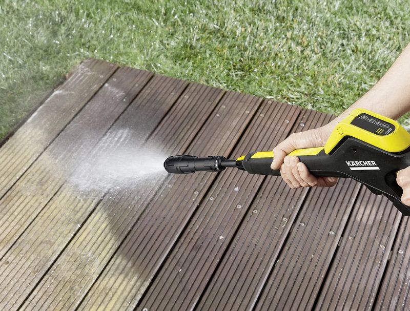 Karcher K5 Electric Pressure Washer with Trolley & T5 Patio Cleaner 145bar / 500 l/hr Karcher K5 Electric Pressure Washer with Trolley & T5 Patio Cleaner 145bar / 500 l/hr