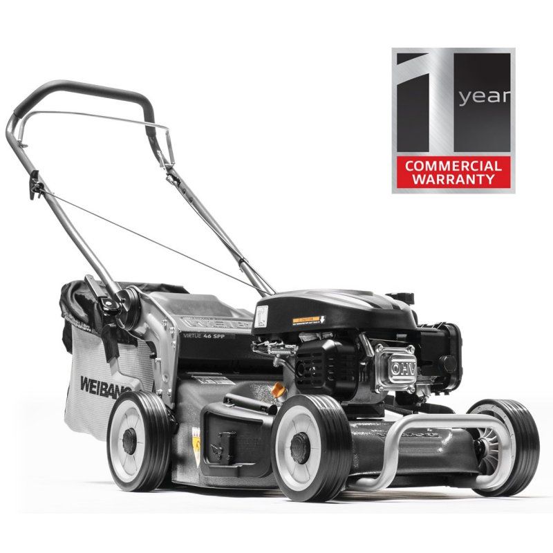 Weibang Virtue 46 SPP Premium Push Petrol Lawnmower 46cm / 140cc Multi-Function Weibang Virtue 46 SPP Premium Push Petrol Lawnmower 46cm / 140cc Multi-Function