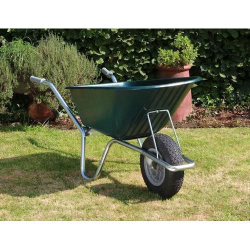 County Cruiser Garden Wheelbarrow Green 100ltr County Cruiser Garden Wheelbarrow Green 100ltr