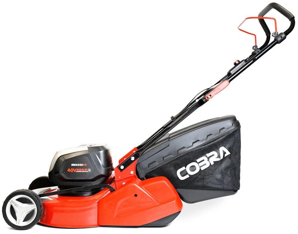 Cobra RM4340VX 40v Cordless Rear Roller Mower 43cm KIT Cobra RM4340VX 40v Cordless Rear Roller Mower 43cm KIT