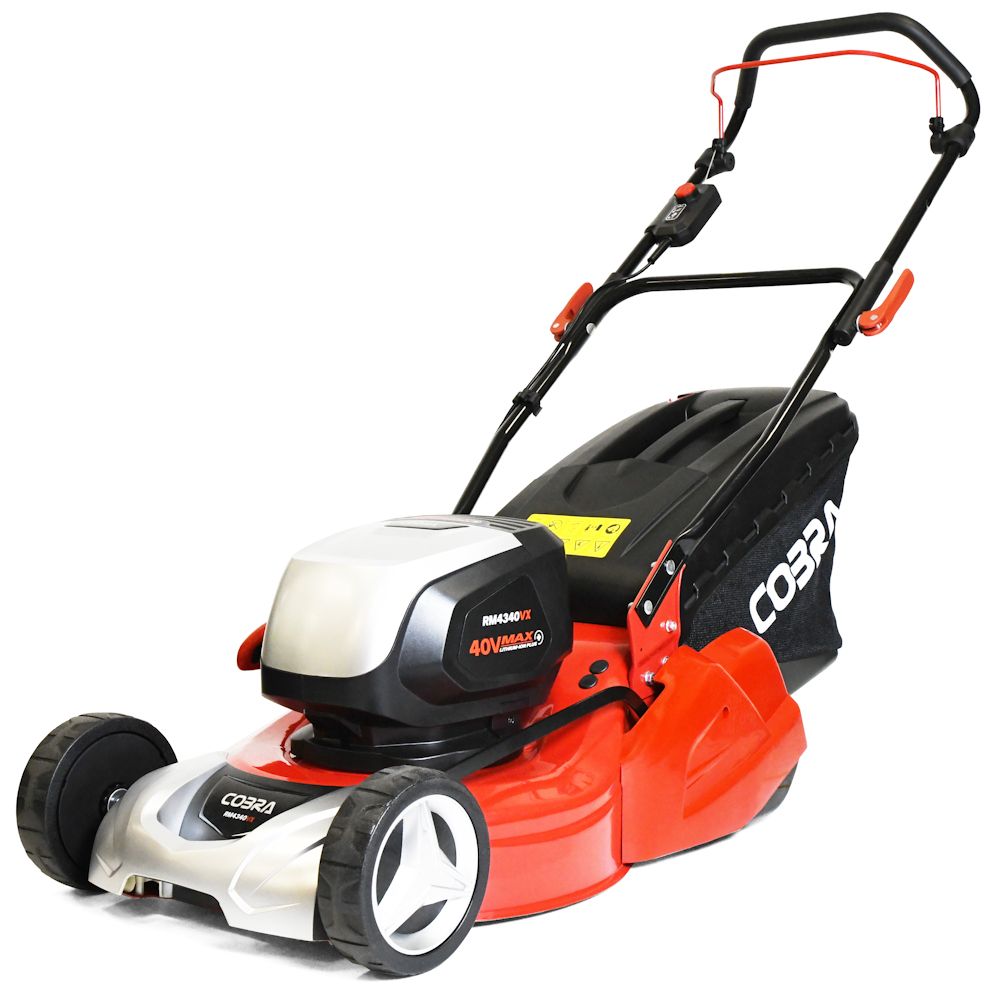 Cobra RM4340VX 40v Cordless Rear Roller Mower 43cm KIT Cobra RM4340VX 40v Cordless Rear Roller Mower 43cm KIT