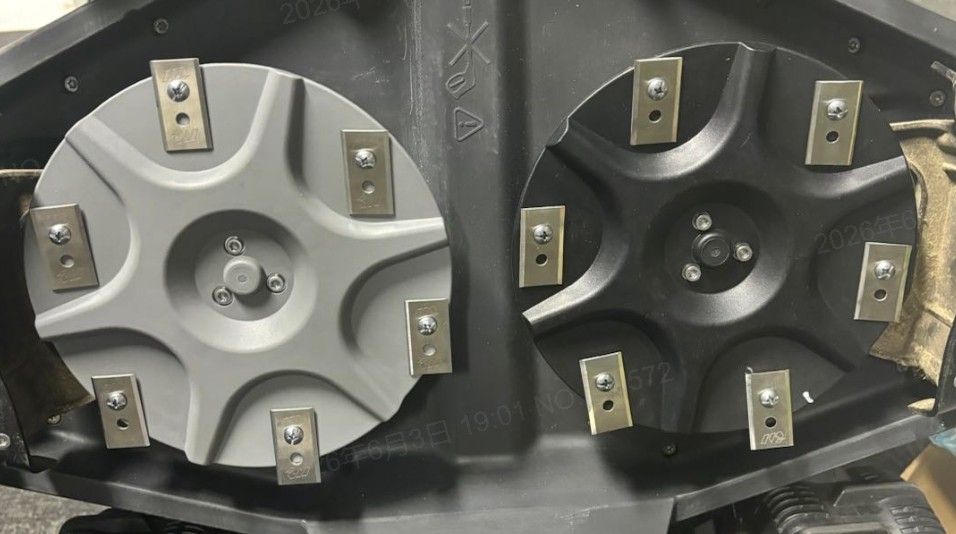 Mammotion LUBA 3 AWD Version-2 Anti-Missed Cut Cutting disc assembly