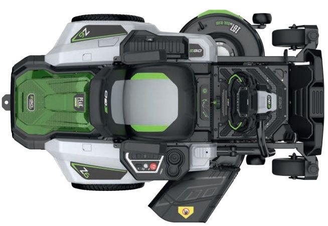 EGO ZT4201ES Z6 Zero-Turn Ride-On Lawnmower 107cm (Side discharge) 56v / 40Ah EGO ZT4201ES Z6 Zero-Turn Ride-On Lawnmower 107cm (Side discharge) 56v / 40Ah