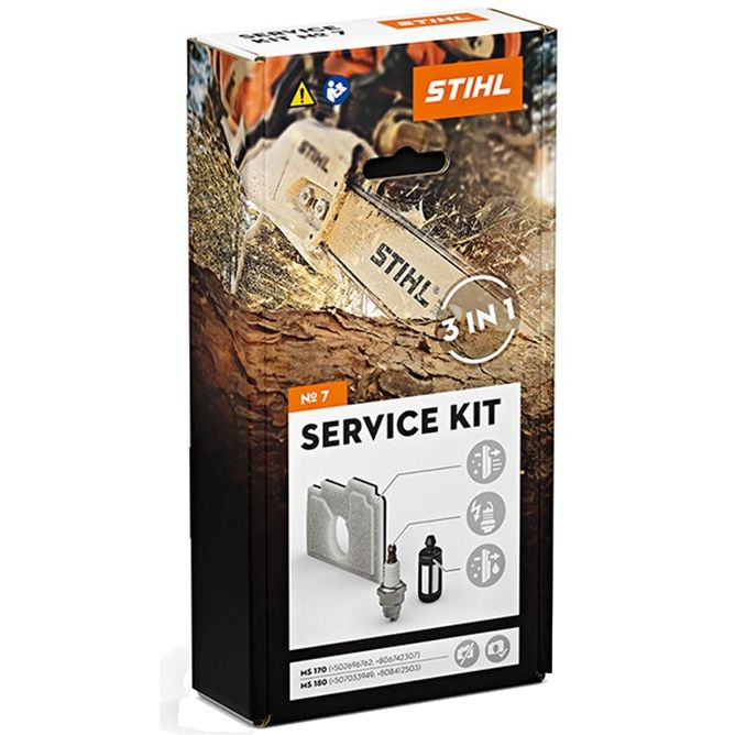 Stihl Service Kit No.7 To Fit MS170 MS180 2-mix (was S9517) Stihl Service Kit No.7 To Fit MS170 MS180 2-mix (was S9517)