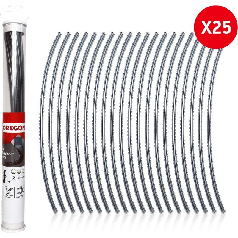 Oregon Premium Trimmer Line - FLEXIBLADE PRECUT 3.50mm x 26cm 25 PCS Oregon Premium Trimmer Line - FLEXIBLADE PRECUT 3.50mm x 26cm 25 PCS
