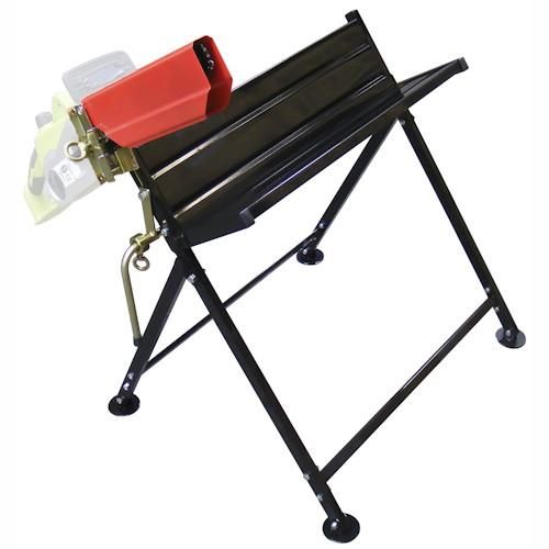 Handy Galvanised Metal Saw Horse with Chainsaw Mounting Bracket Handy Galvanised Metal Saw Horse with Chainsaw Mounting Bracket