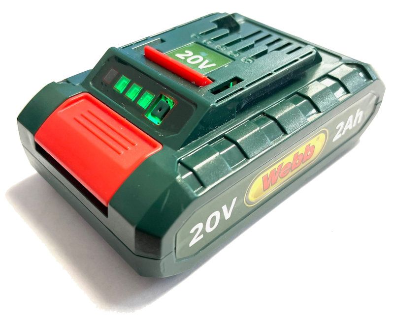 Webb Battery 20v 2.0Ah WEV20B2 Webb Battery 20v 2.0Ah WEV20B2