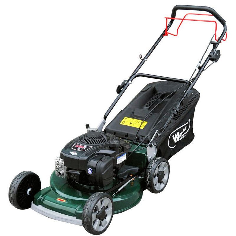Webb R19ALSP Self Propelled Petrol Rotary Lawn Mower 48cm Alloy / Disc Bladed Webb R19ALSP Self Propelled Petrol Rotary Lawn Mower 48cm Alloy / Disc Bladed