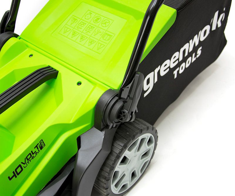 Greenworks G40LM35K2X Cordless Lawn Mower Kit 40V / 35cm / 2Ah Battery and Charger Greenworks G40LM35K2X Cordless Lawn Mower Kit 40V / 35cm / 2Ah Battery and Charger