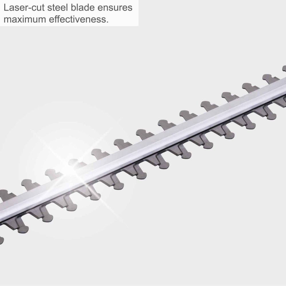 Scheppach ETHT500 Telescopic Hedge Trimmer, 500W, 2.16-2.9m Reach, 450mm Cutting Length Scheppach ETHT500 Telescopic Hedge Trimmer, 500W, 2.16-2.9m Reach, 450mm Cutting Length