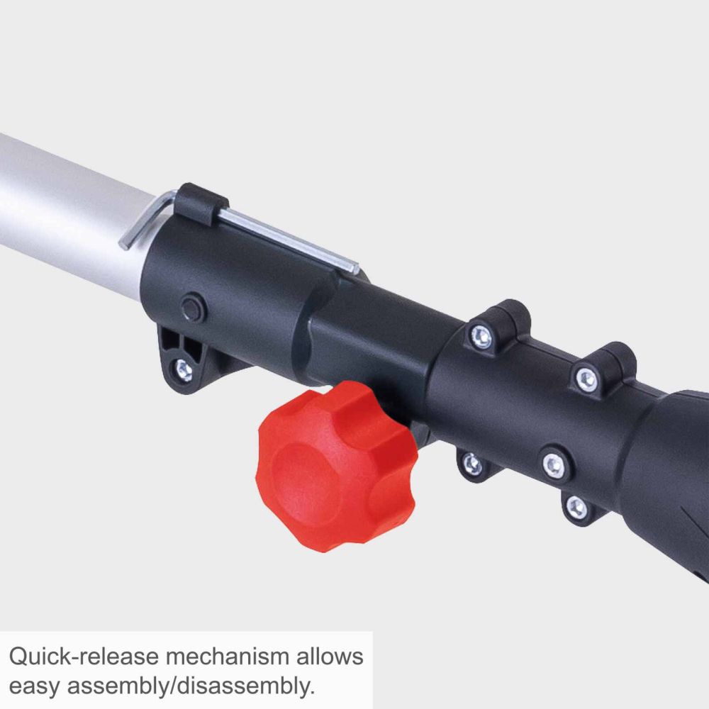 Scheppach ETHT500 Telescopic Hedge Trimmer, 500W, 2.16-2.9m Reach, 450mm Cutting Length Scheppach ETHT500 Telescopic Hedge Trimmer, 500W, 2.16-2.9m Reach, 450mm Cutting Length