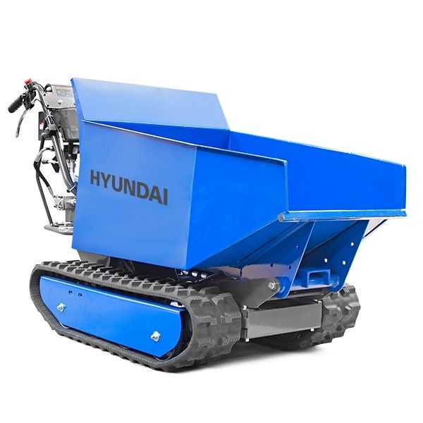 Hyundai 196cc Petrol Tracked Mini Dumper / Power Barrow 500kg HYTD500 Hyundai 196cc Petrol Tracked Mini Dumper / Power Barrow 500kg HYTD500