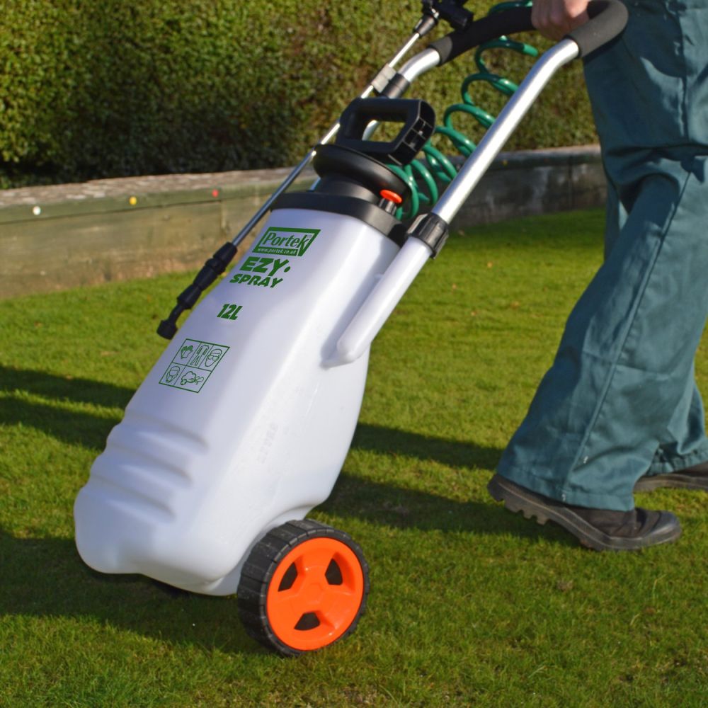 Portek EZY Spray 12L Multi-Purpose Wheeled Sprayer Portek EZY Spray 12L Multi-Purpose Wheeled Sprayer